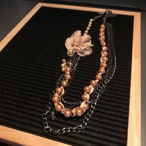 Long beaded necklace